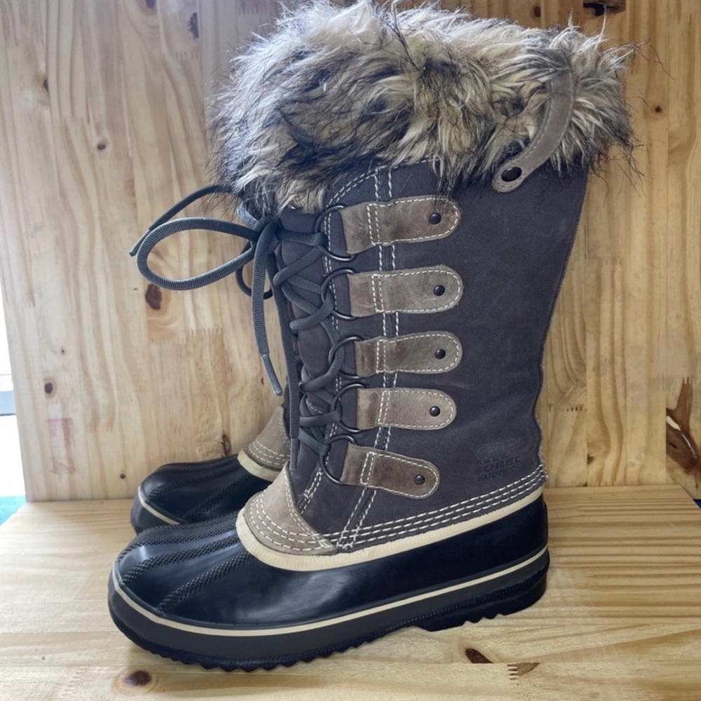 Sorel Leather Joan of Arc Snow Boots